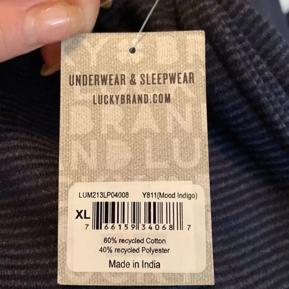 Lucky Brand French Terry Lounge Joggers - Picture 5 of 7
